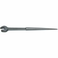 Williams Open End Wrench, Rounded, 3/4 Inch Opening, 12 Inch OAL JHW204A